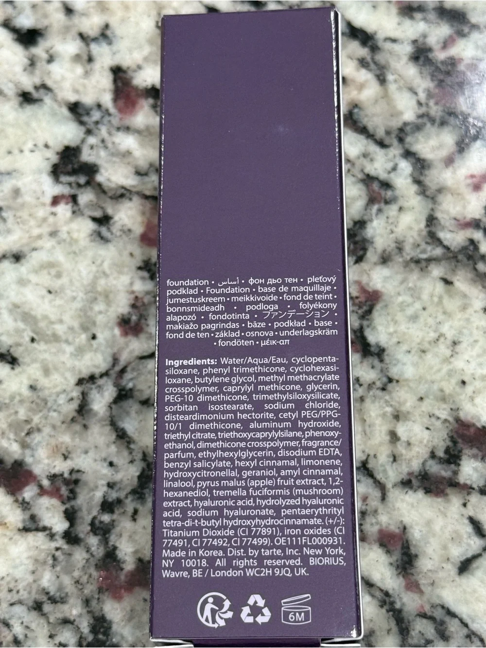 Tarte Shape Tape Foundation 35N New in box!